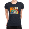 Great Reflexes! - Womens Premium T-Shirts RIPT Apparel Small / Midnight Navy