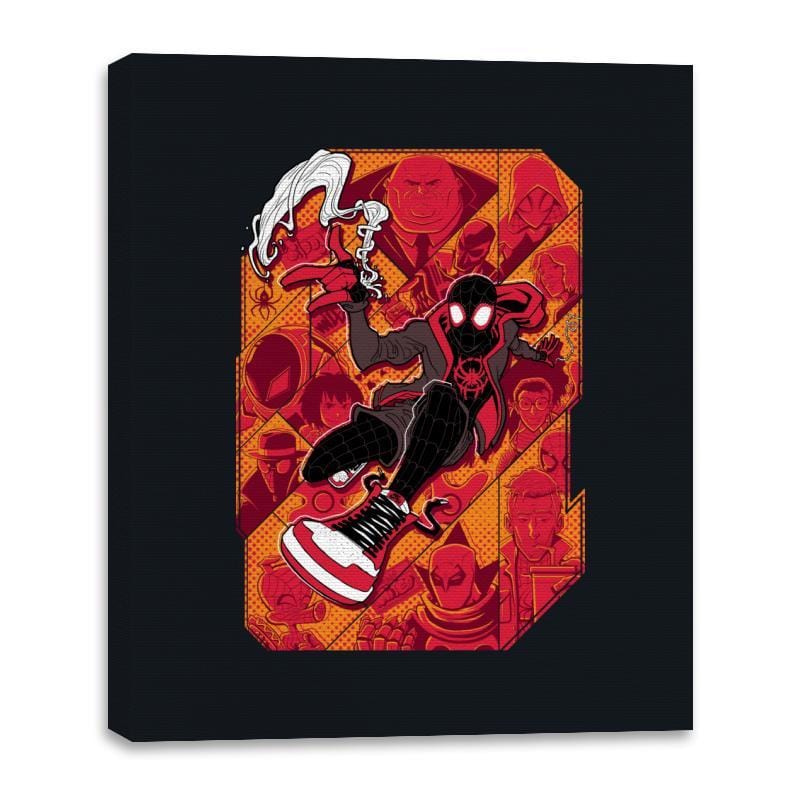 Great Responsibility Tiles - Canvas Wraps Canvas Wraps RIPT Apparel 16x20 / Black