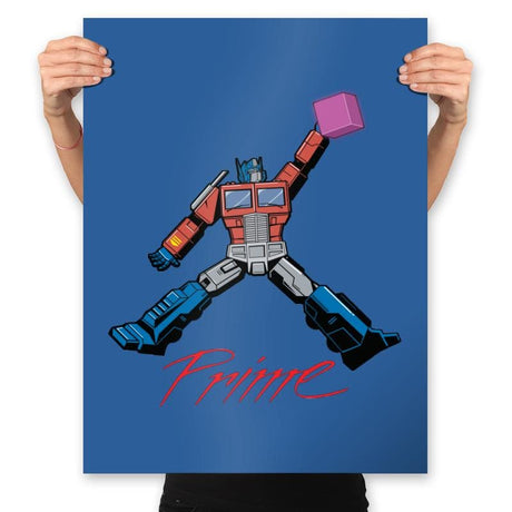 Greatest of All Transformers - Prints Posters RIPT Apparel 18x24 / Royal
