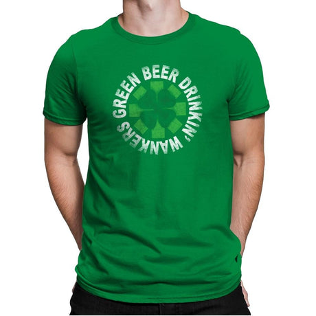 Green Beer Drinkin' Exclusive - St Paddys Day - Mens Premium T-Shirts RIPT Apparel Small / Kelly Green