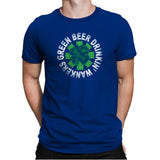 Green Beer Drinkin' Exclusive - St Paddys Day - Mens Premium T-Shirts RIPT Apparel Small / Royal