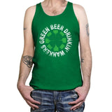 Green Beer Drinkin' Exclusive - St Paddys Day - Tanktop Tanktop RIPT Apparel X-Small / Kelly