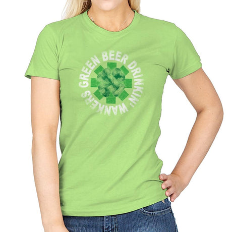 Green Beer Drinkin' Exclusive - St Paddys Day - Womens T-Shirts RIPT Apparel Small / Mint Green