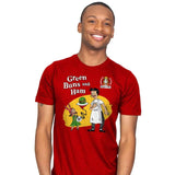 Green Buns and Ham - Mens T-Shirts RIPT Apparel Small / Red
