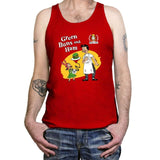 Green Buns and Ham - Tanktop Tanktop RIPT Apparel X-Small / Red