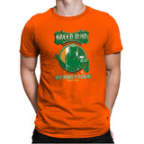 Green Man Irish Green Ale Exclusive - Mens Premium T-Shirts RIPT Apparel Small / Classic Orange