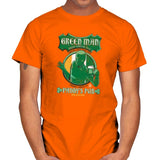 Green Man Irish Green Ale Exclusive - Mens T-Shirts RIPT Apparel Small / Orange