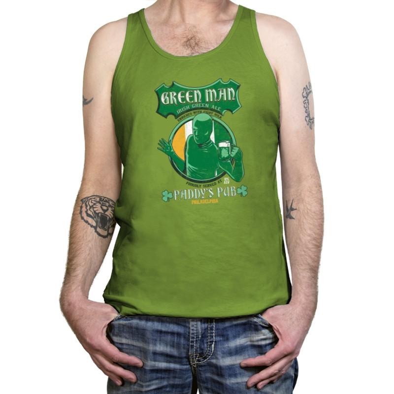 Green Man Irish Green Ale Exclusive - Tanktop Tanktop RIPT Apparel X-Small / Leaf