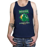 Green Man Irish Green Ale Exclusive - Tanktop Tanktop RIPT Apparel X-Small / Navy