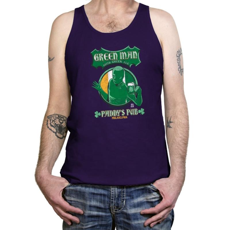 Green Man Irish Green Ale Exclusive - Tanktop Tanktop RIPT Apparel X-Small / Team Purple