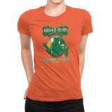 Green Man Irish Green Ale Exclusive - Womens Premium T-Shirts RIPT Apparel Small / Classic Orange