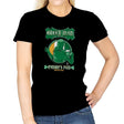 Green Man Irish Green Ale Exclusive - Womens T-Shirts RIPT Apparel Small / Navy