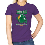 Green Man Irish Green Ale Exclusive - Womens T-Shirts RIPT Apparel Small / Purple