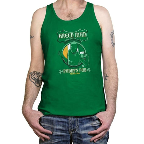 Green Man Irish Green Ale - Tanktop Tanktop RIPT Apparel