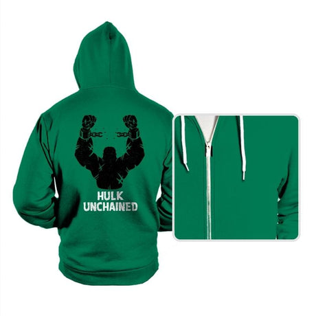 Green Unchained - Hoodies Hoodies RIPT Apparel