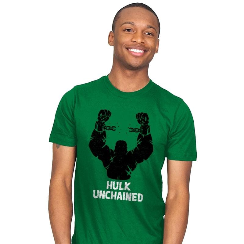 Green Unchained - Mens T-Shirts RIPT Apparel Small / Kelly