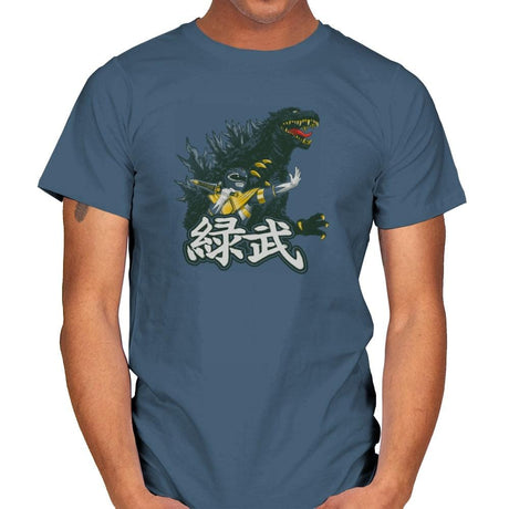 Green Warrior Exclusive - Mens T-Shirts RIPT Apparel Small / Indigo Blue