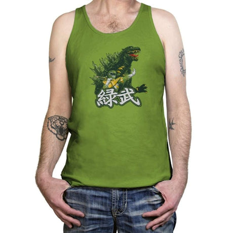 Green Warrior Exclusive - Tanktop Tanktop RIPT Apparel X-Small / Leaf