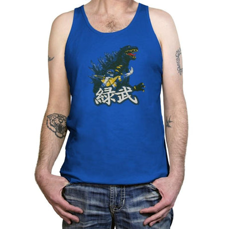 Green Warrior Exclusive - Tanktop Tanktop RIPT Apparel X-Small / True Royal
