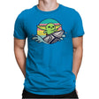 Green Waves - Mens Premium T-Shirts RIPT Apparel Small / Turqouise