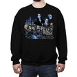 Greetings from Cemetery Ridge - Crew Neck Sweatshirt Crew Neck Sweatshirt RIPT Apparel Small / Black
