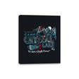 Greetings from Crystal Lake - Canvas Wraps Canvas Wraps RIPT Apparel 8x10 / Black