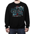Greetings from Crystal Lake - Crew Neck Sweatshirt Crew Neck Sweatshirt RIPT Apparel Small / Black