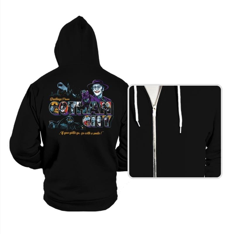 Greetings from GC - Hoodies Hoodies RIPT Apparel Small / Black