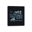 Greetings from H-Town - Best Seller - Canvas Wraps Canvas Wraps RIPT Apparel 8x10 / Black