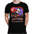 Greetings from the Asylum - Best Seller - Mens Premium T-Shirts RIPT Apparel Small / Black