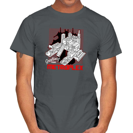 Greetings from the Metro Exclusive - Shirtformers - Mens T-Shirts RIPT Apparel Small / Charcoal