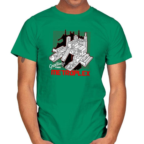 Greetings from the Metro Exclusive - Shirtformers - Mens T-Shirts RIPT Apparel Small / Kelly Green