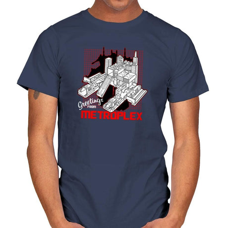 Greetings from the Metro Exclusive - Shirtformers - Mens T-Shirts RIPT Apparel Small / Navy