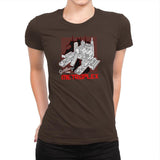 Greetings from the Metro Exclusive - Shirtformers - Womens Premium T-Shirts RIPT Apparel Small / Dark Chocolate
