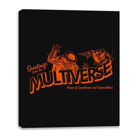 Greetings from the Multiverse - Canvas Wraps Canvas Wraps RIPT Apparel