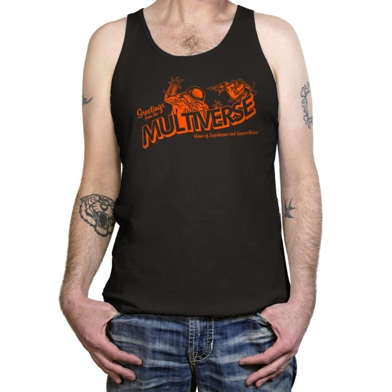 Greetings from the Multiverse - Tanktop Tanktop RIPT Apparel