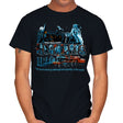 Greetings from The School of Wizardry - Mens T-Shirts RIPT Apparel Small / Black