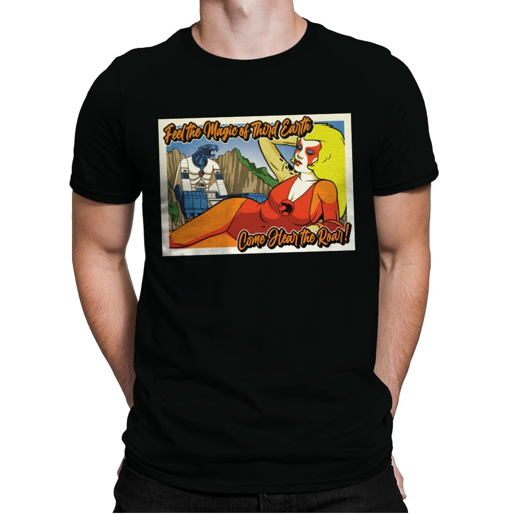 Greetings from Third Earth - Mens Premium T-Shirts RIPT Apparel Small / Black