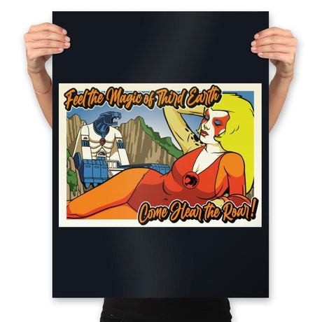 Greetings from Third Earth - Prints Posters RIPT Apparel 18x24 / Black