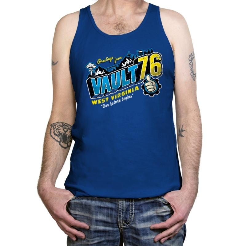 Greetings from WV Vault - Tanktop Tanktop RIPT Apparel