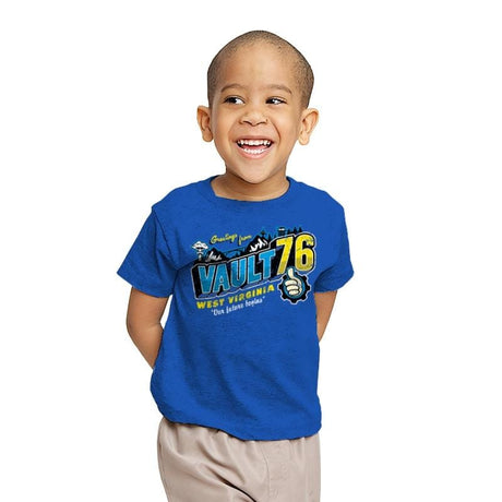 Greetings from WV Vault - Youth T-Shirts RIPT Apparel