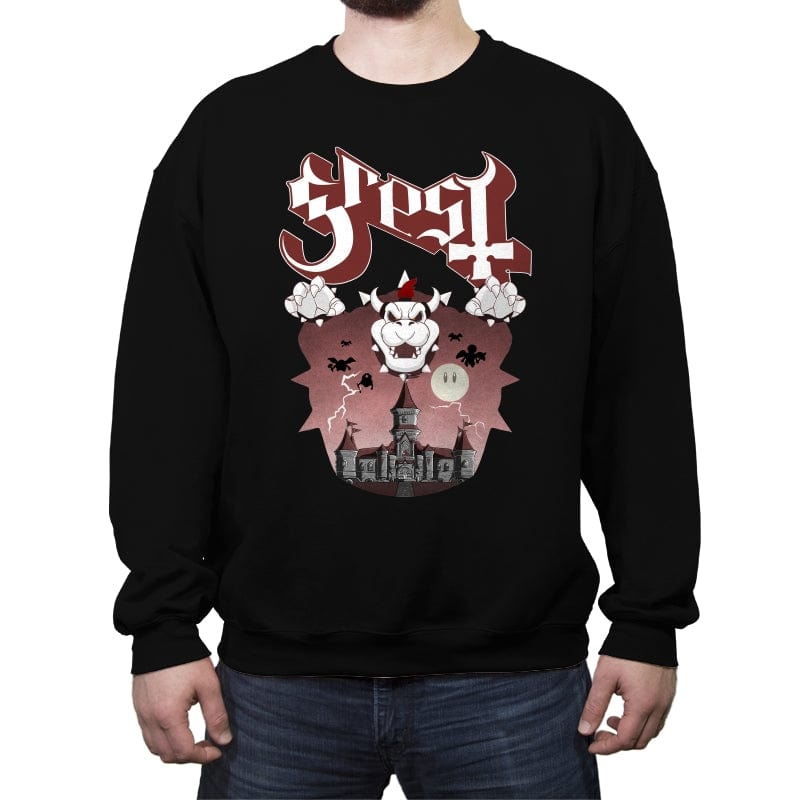 Grest - Crew Neck Sweatshirt Crew Neck Sweatshirt RIPT Apparel Small / Black