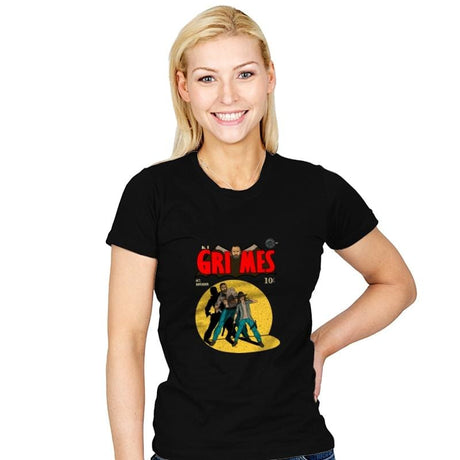 Grimes - Womens T-Shirts RIPT Apparel Small / Black