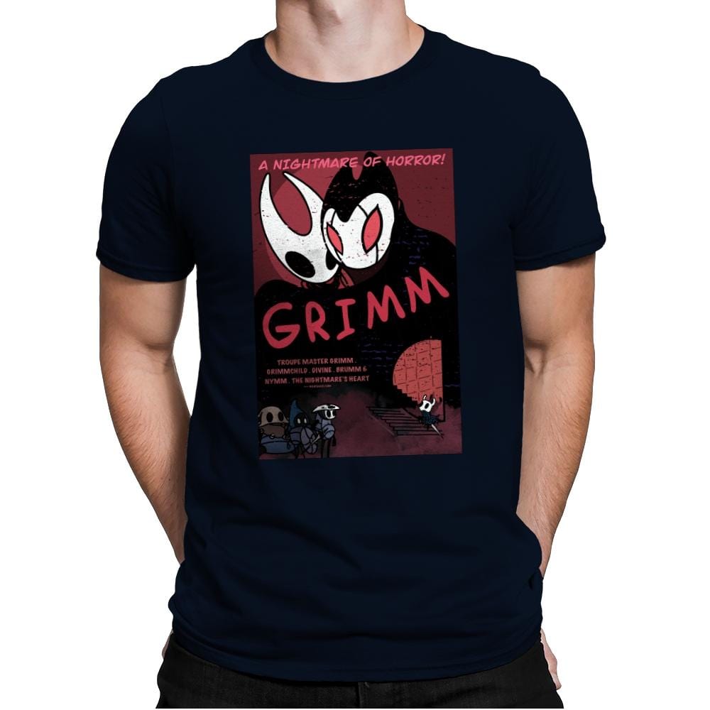 Grimm - Mens Premium T-Shirts RIPT Apparel Small / Midnight Navy