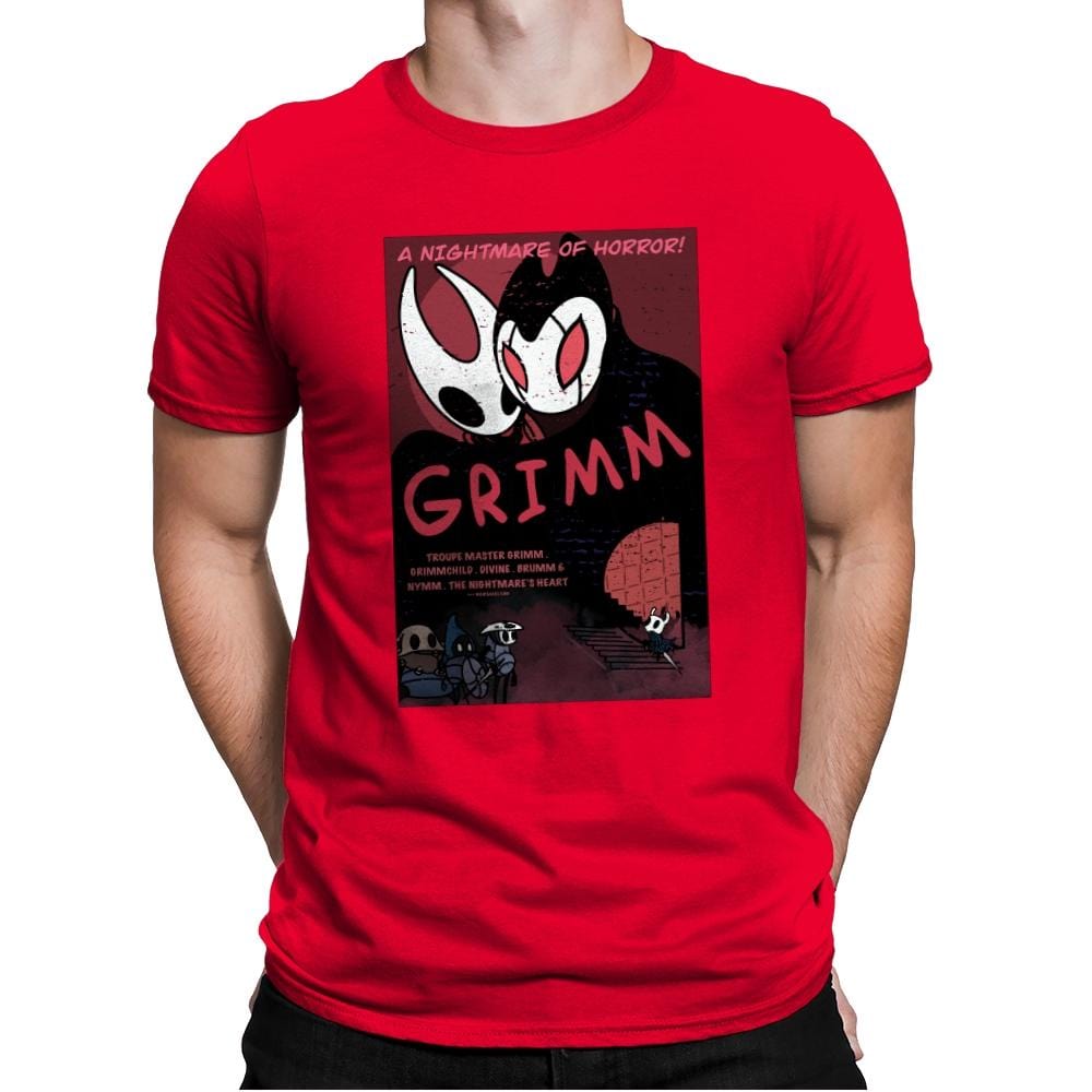 Grimm - Mens Premium T-Shirts RIPT Apparel Small / Red