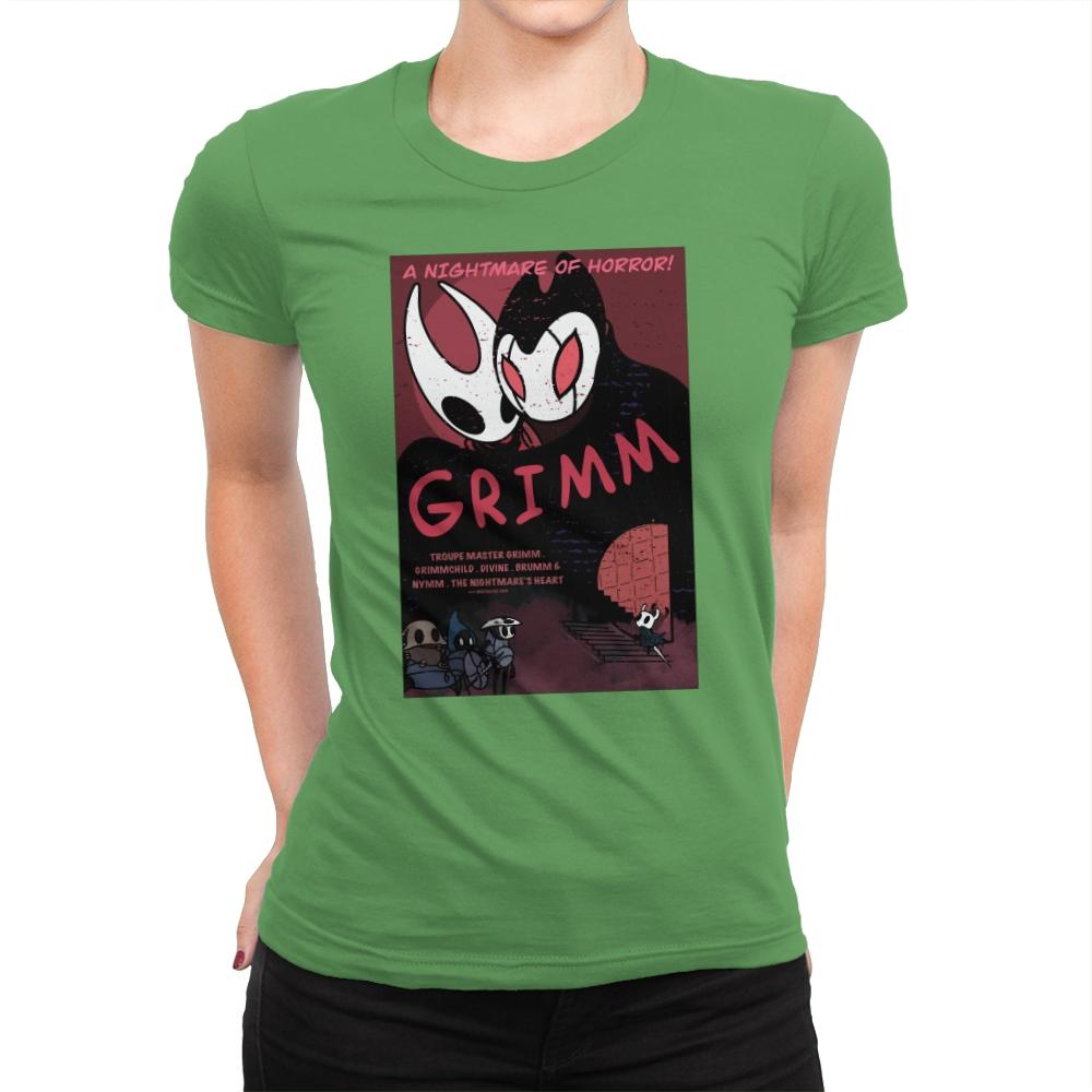 Grimm - Womens Premium T-Shirts RIPT Apparel Small / Kelly