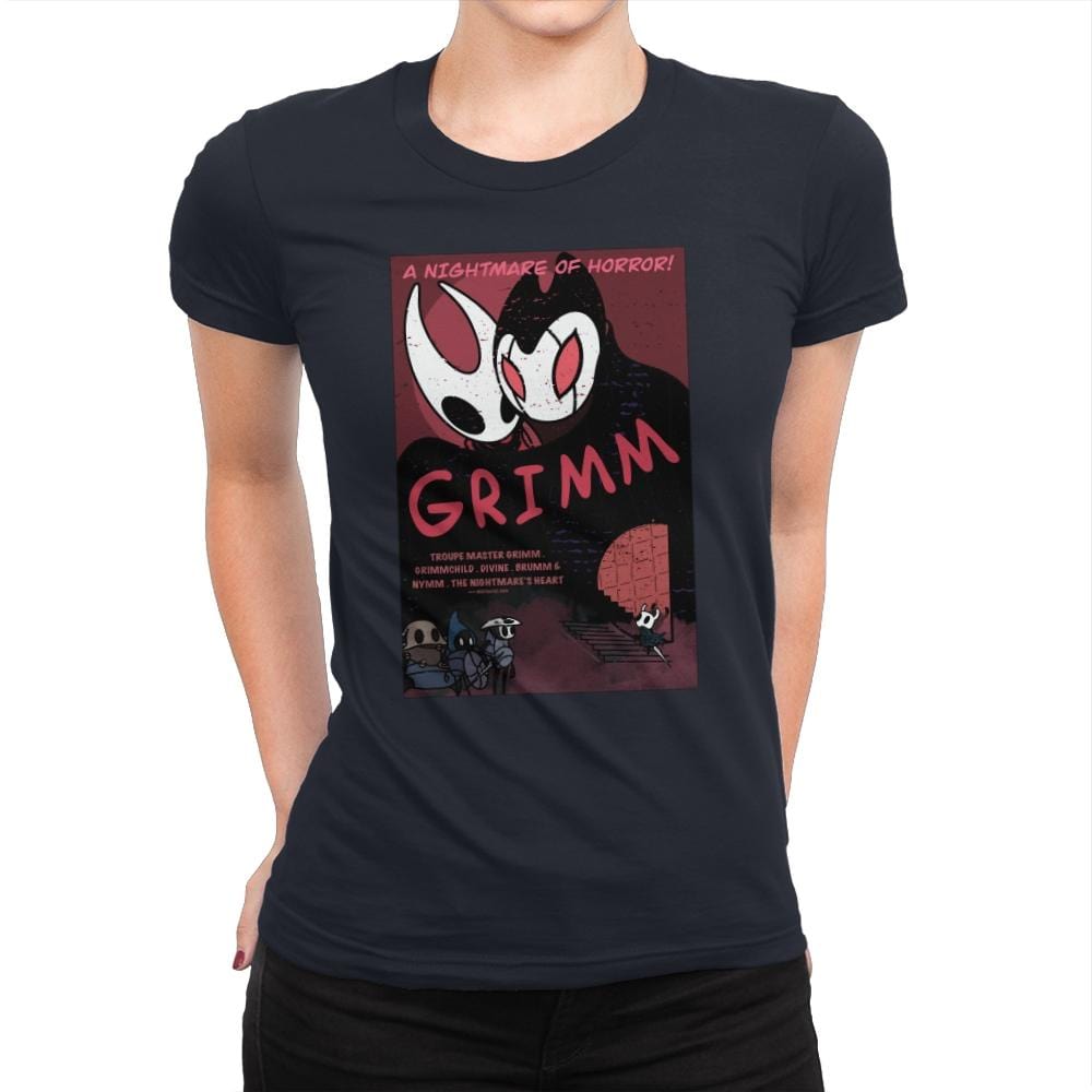 Grimm - Womens Premium T-Shirts RIPT Apparel Small / Midnight Navy