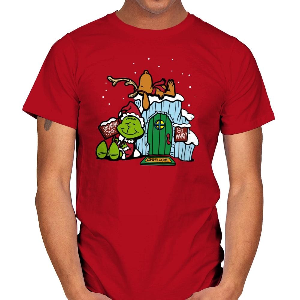 Grinch Nuts - Mens T-Shirts RIPT Apparel Small / Red