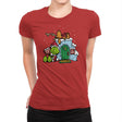 Grinch Nuts - Womens Premium T-Shirts RIPT Apparel Small / Red