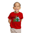 Grinch Nuts - Youth T-Shirts RIPT Apparel X-small / Red